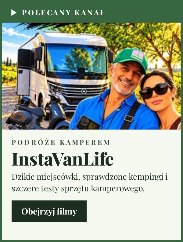InstaVanLife – kanał o podróżach kamperem na YouTube